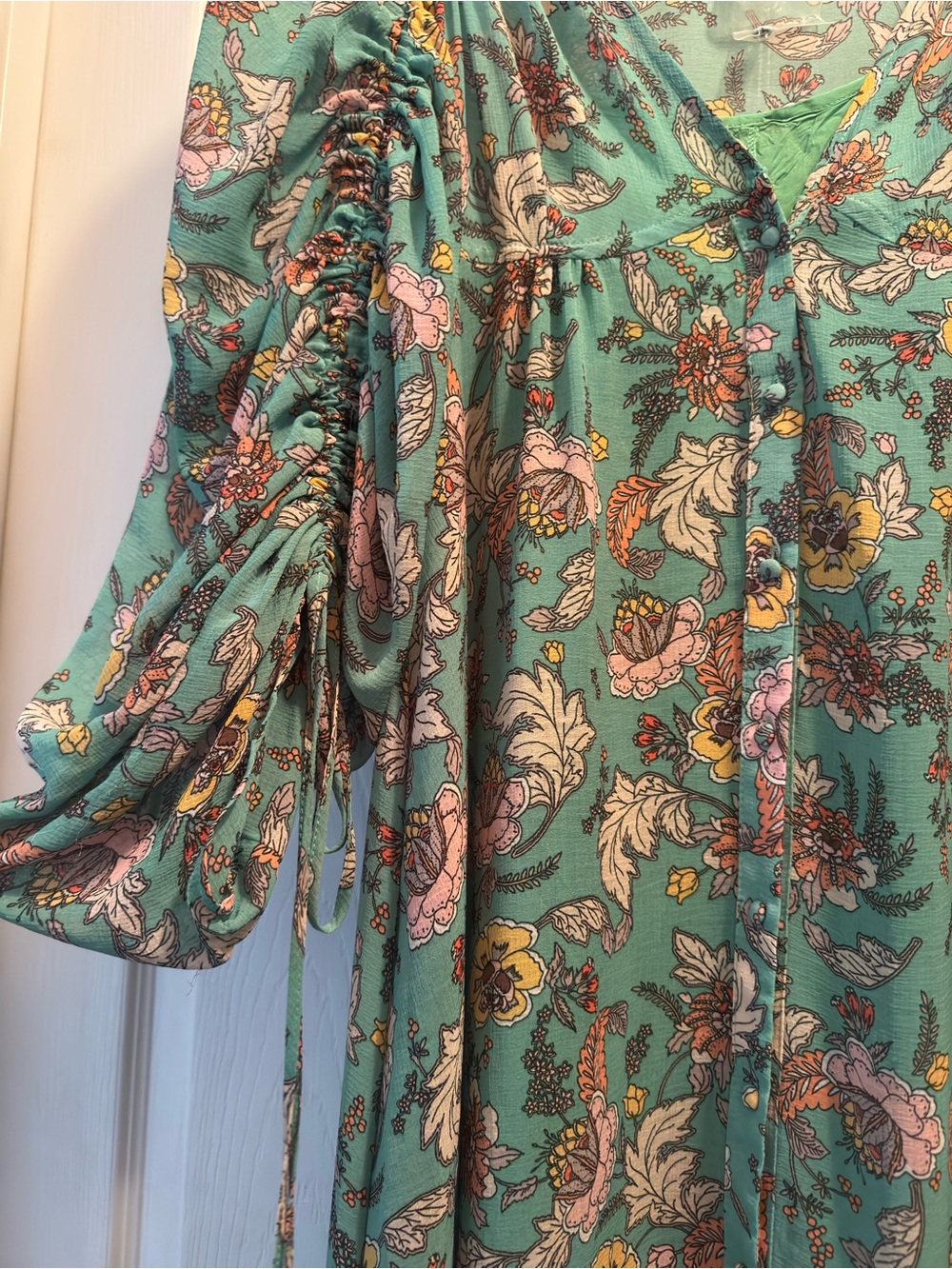 Free People EARTHFOLK Duster Floral Dress - Picture 3 of 6